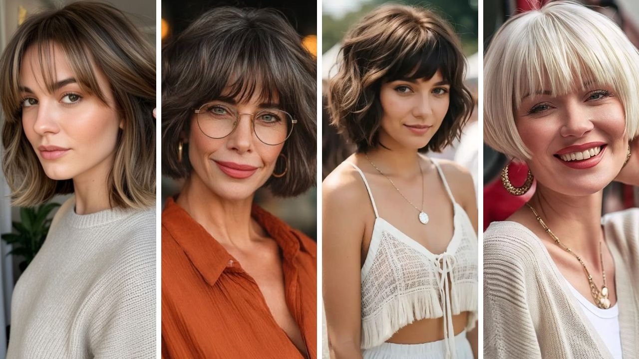 20 Choppy Bob with Bangs Styles That Boost Volume and Confidence