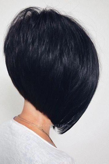 Classic Jet Black Precision Cut Bob