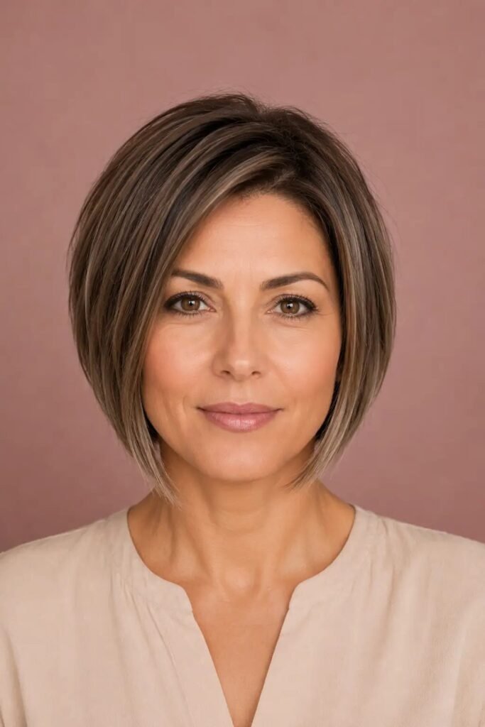 Classic Smooth A-Line Bob