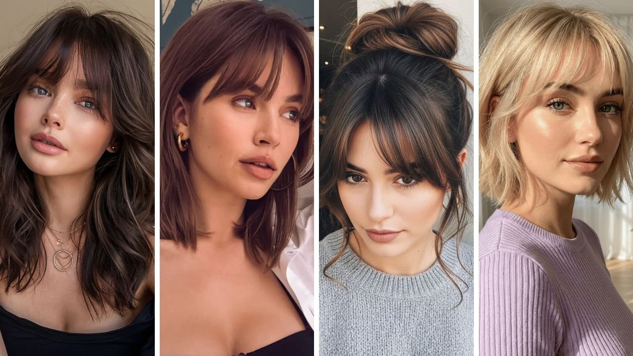 20 Stunning Curtain Bangs Haircuts That Frame Your Face Beautifully