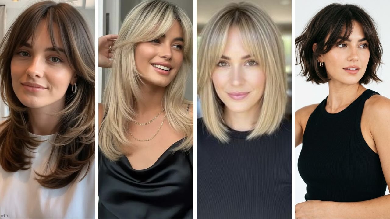 20 Stunning Curtain Bangs Styles That Frame Your Face Perfectly