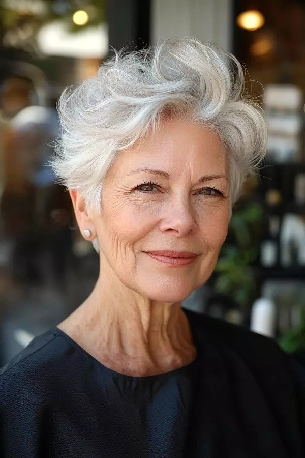 Feathered Pixie with Soft Layers