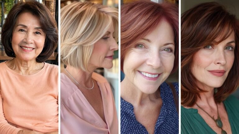 20 Layered Bob Haircuts for Older Women That Boost Confidence and Volume