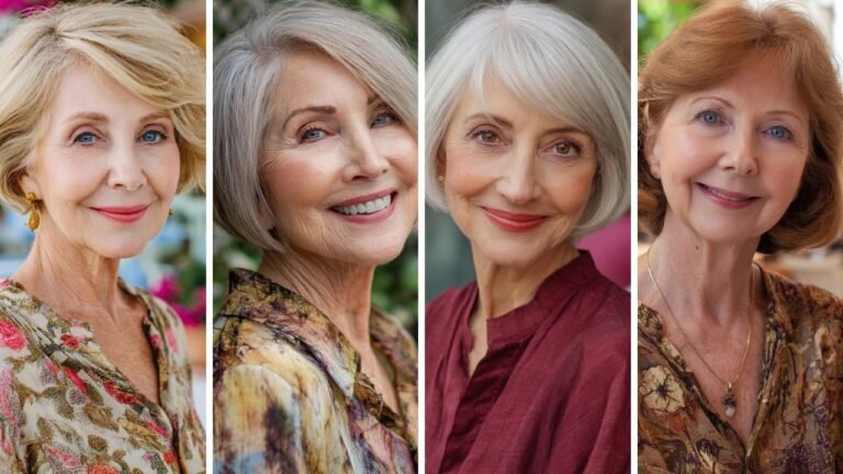 20 Layered Bob Haircuts for Women Over 70 That Boost Confidence and Volume