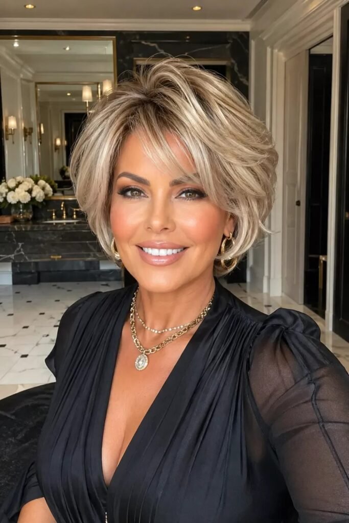 Layered Voluminous Bob