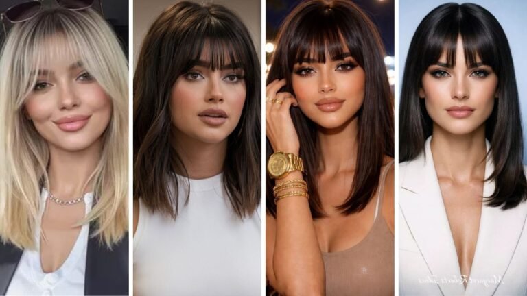 20 Stunning Long Bob with Bangs Styles That Transform Your Look