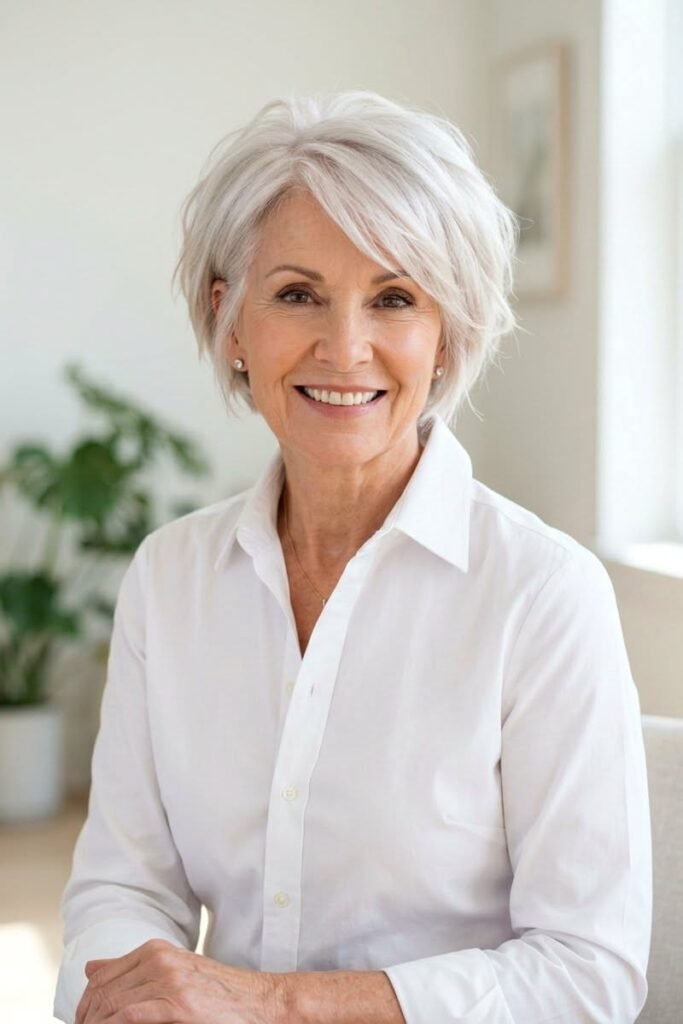 Long Layered Hair with Face-Framing Highlights