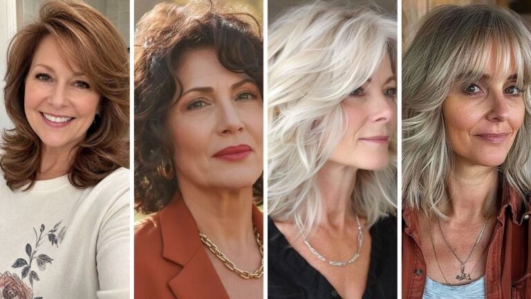20 Medium Length Haircuts for Women Over 50 That Boost Confidence and Volume