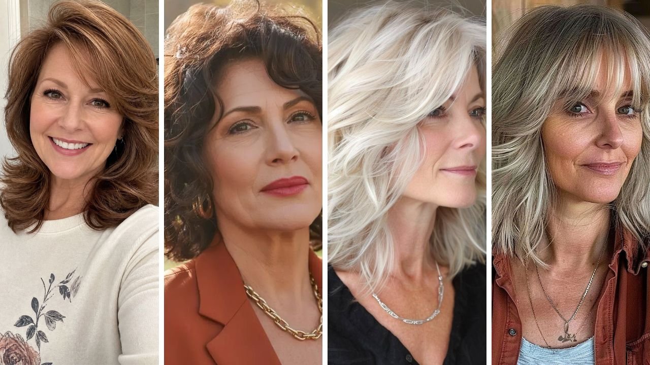 20 Medium Length Haircuts for Women Over 50 That Boost Confidence and Volume
