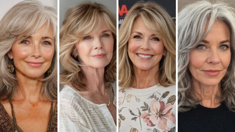 20 Medium Length Haircuts for Women Over 60 That Boost Confidence and Volume