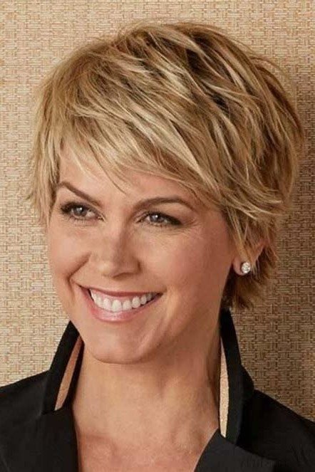 Messy Blonde Shag Cut with Side-Swept Fringe