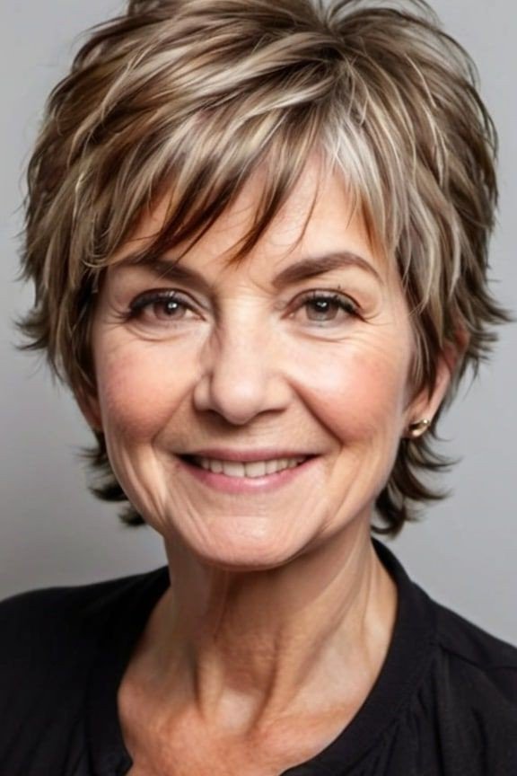 Messy Low Bun with Loose Face-Framing Pieces