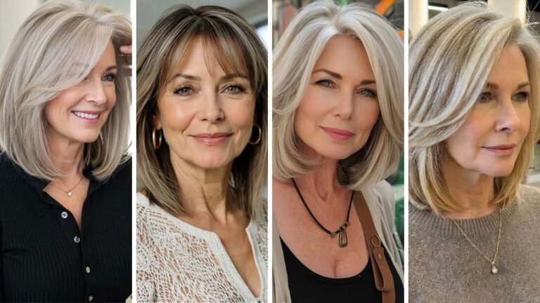 20 Mid-Length Bob Hairstyles for Older Women That Flatter and Inspire