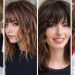 20 Mid-Length Shag Hairstyles with Bangs That Boost Volume and Confidence