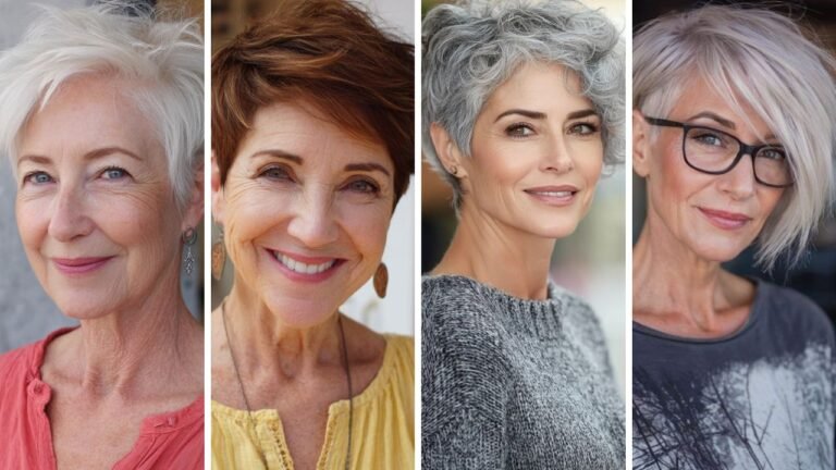 20 Pixie Hairstyles for Older Women Over 60 That Boost Confidence and Volume