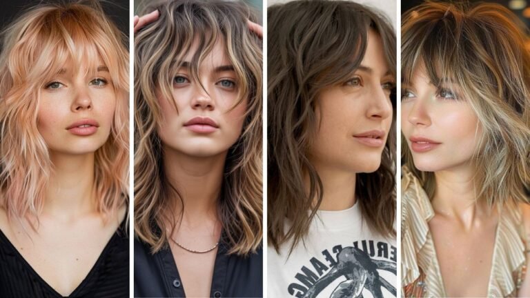 20 Shaggy Lob Hairstyles for Fine Hair That Boost Volume and Confidence