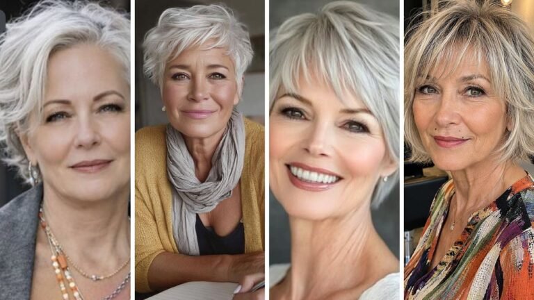 20 Short Hairstyles for Older Women with Thin Hair That Boost Volume and Confidence