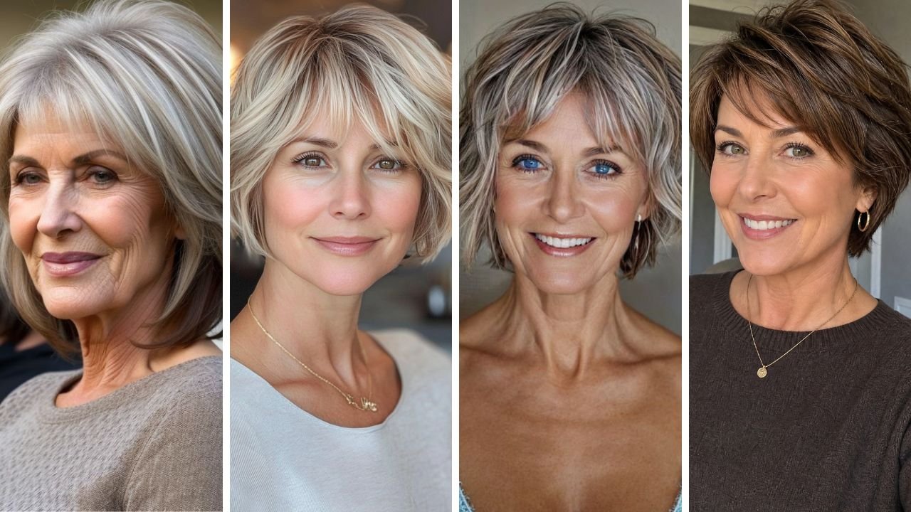 20 Short Layered Hairstyles For Older Women That Boost Confidence and Volume
