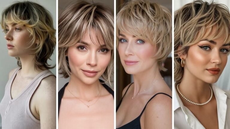20 Short Shag Blonde Haircuts That Boost Volume and Style