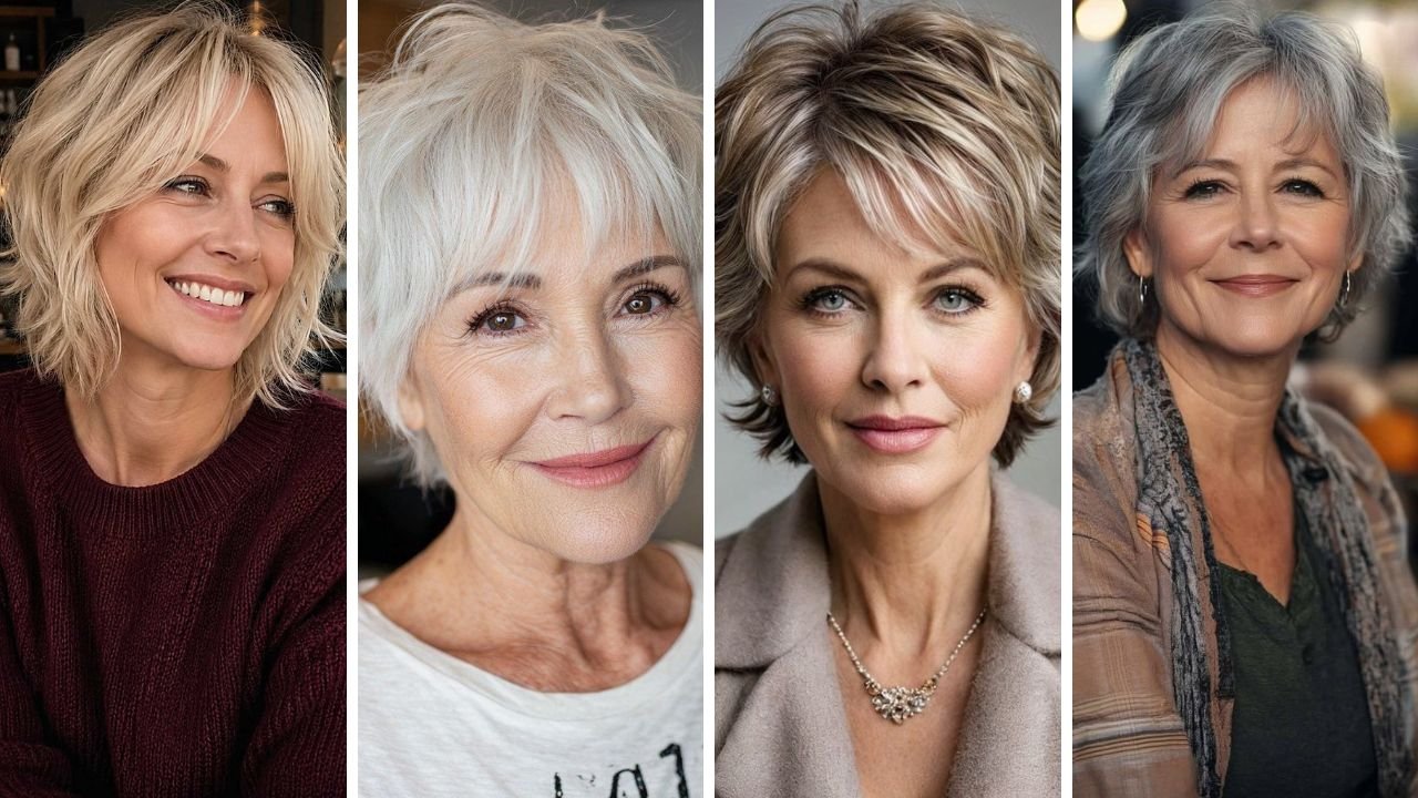 20 Short Shag Haircuts Over 60 for a Fresh, Voluminous Look