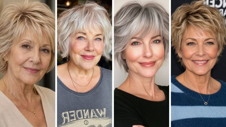 20 Short Shag Haircuts for Older Women That Boost Volume and Confidence