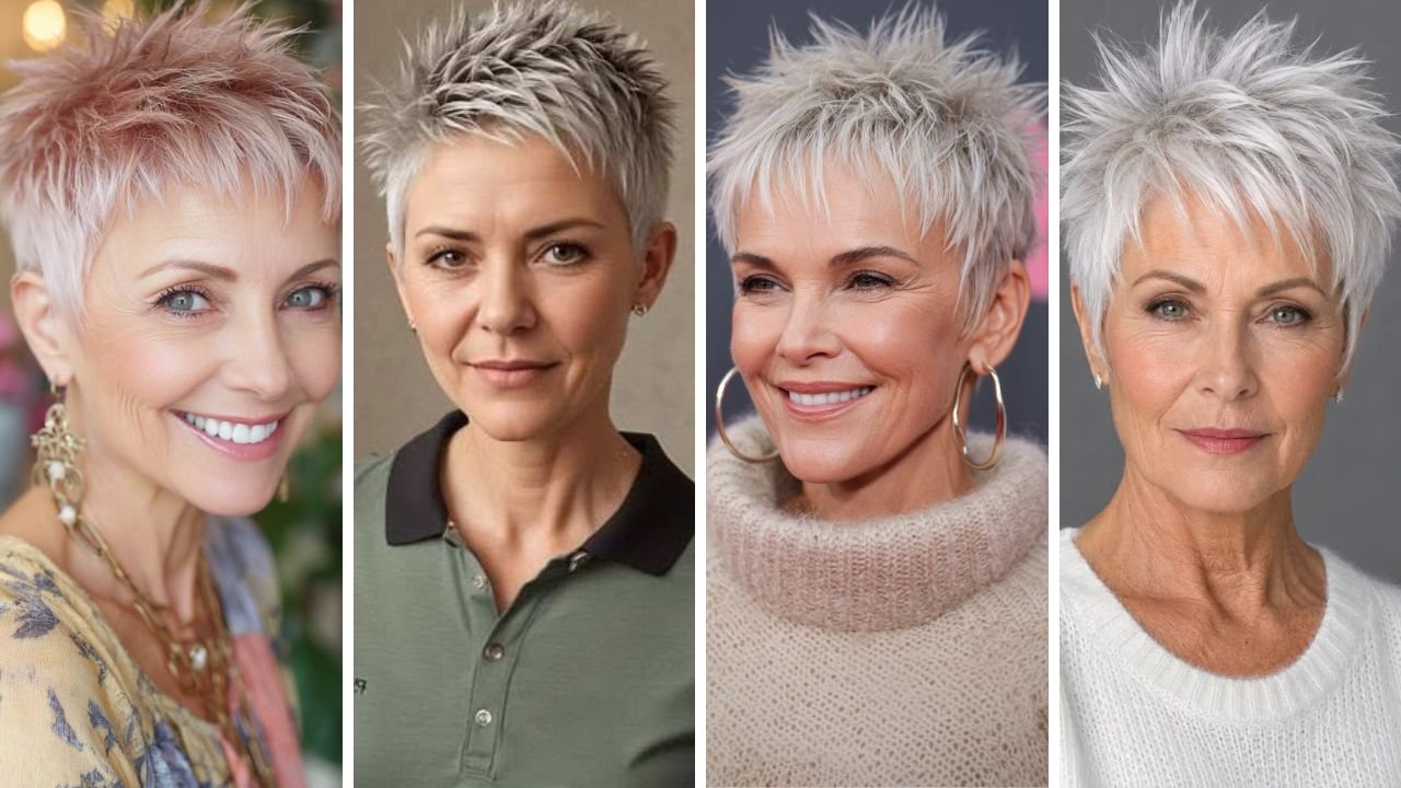 20 Short Spiky Haircuts for Women Over 50 That Boost Confidence and Volume