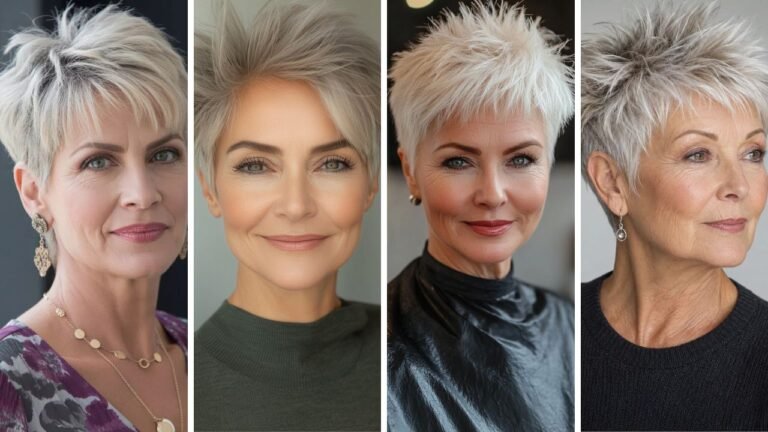 20 Short Spiky Hairstyles for Older Women That Boost Confidence and Volume