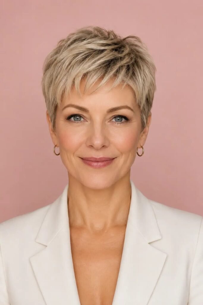 Short Textured Pixie