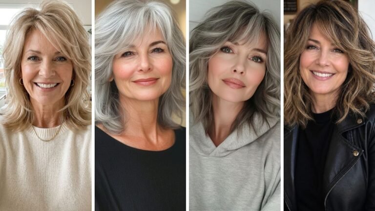 20 Shoulder Length Haircuts for Older Women That Boost Confidence and Volume