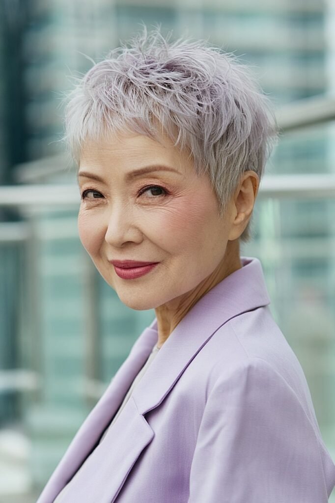 Sleek Chin-Length Bob with Straight Bangs