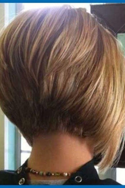  Sleek Honey-Blonde Angled Bob with Layers