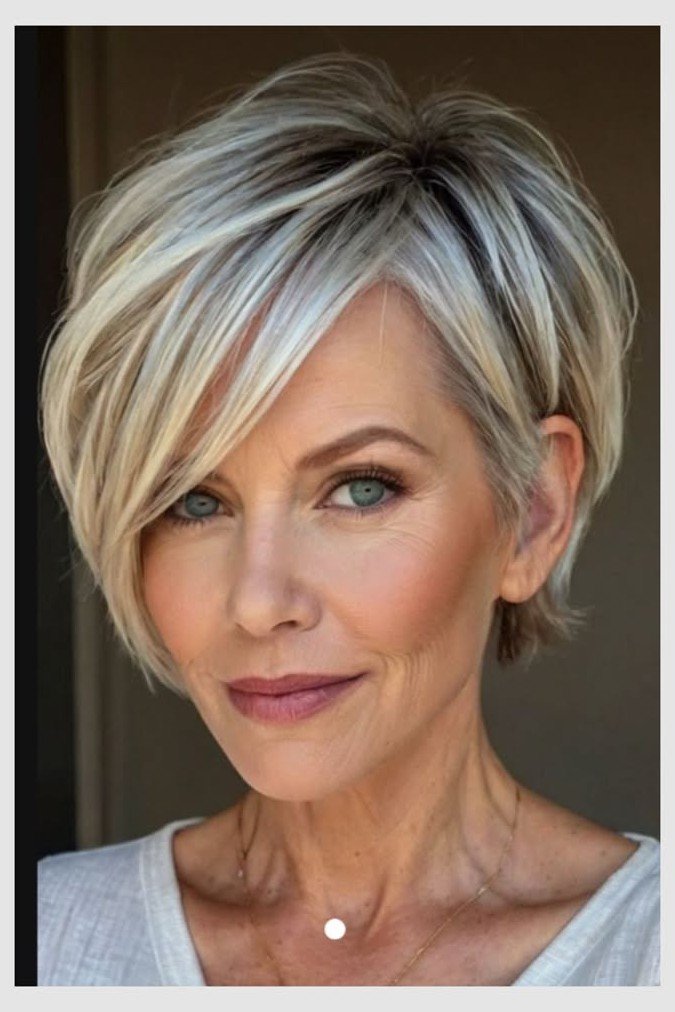 Sleek Side-Parted Bob with Face-Framing Layers