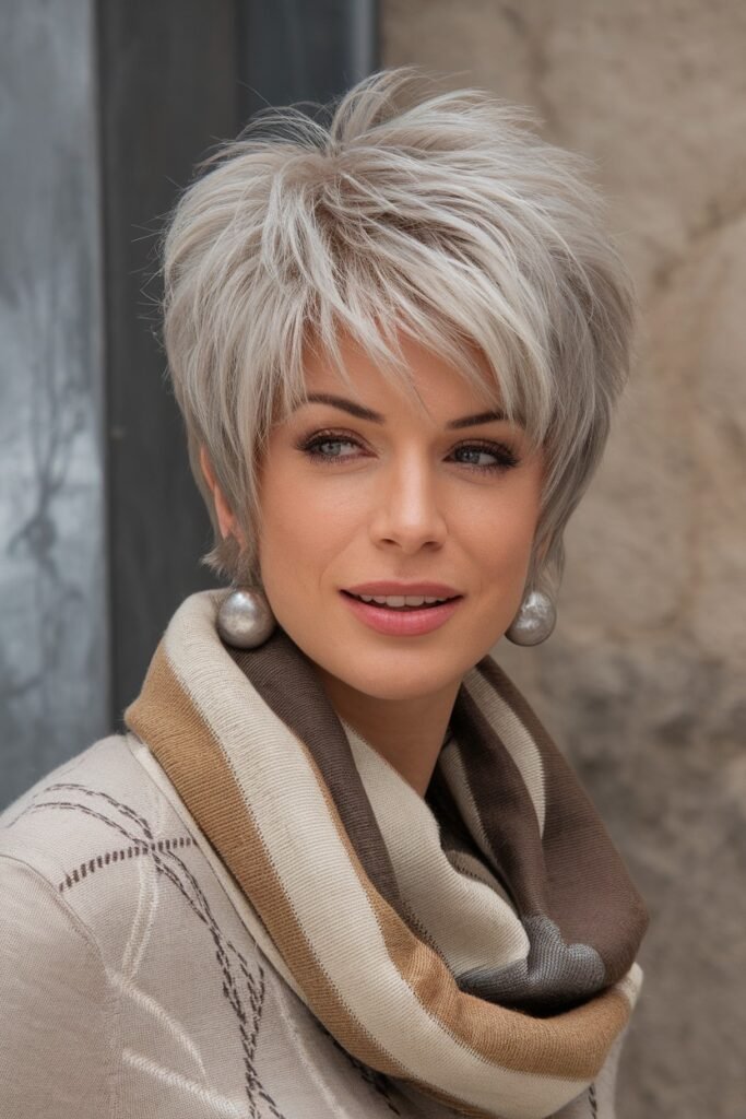 Soft Layered Sassy Cut