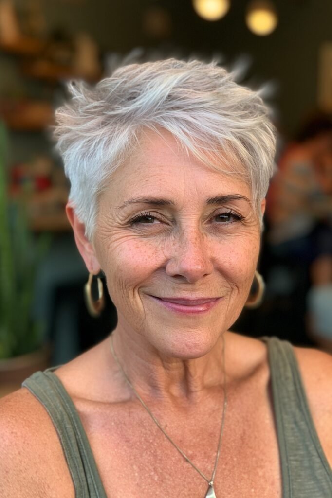 Soft Pixie Cut with Subtle Volume