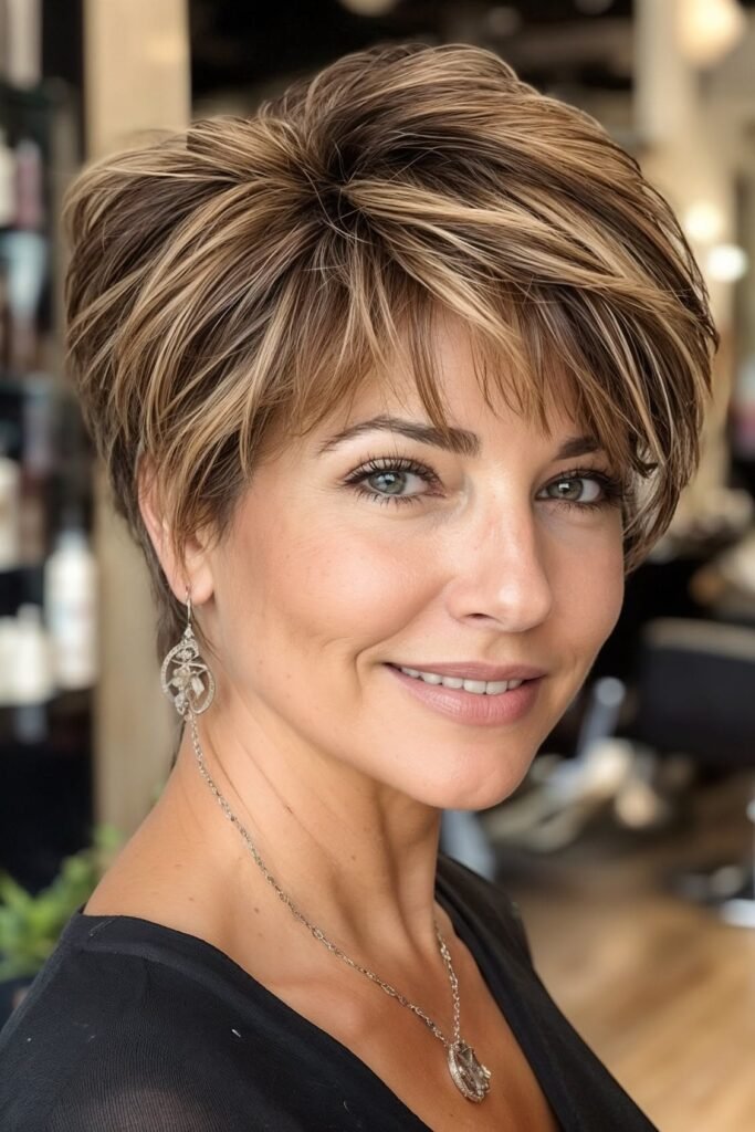 Soft Sassy Cut with Layered Top