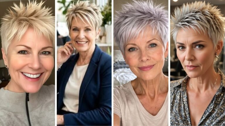 20 Spiky Haircuts for Older Women That Boost Confidence and Volume