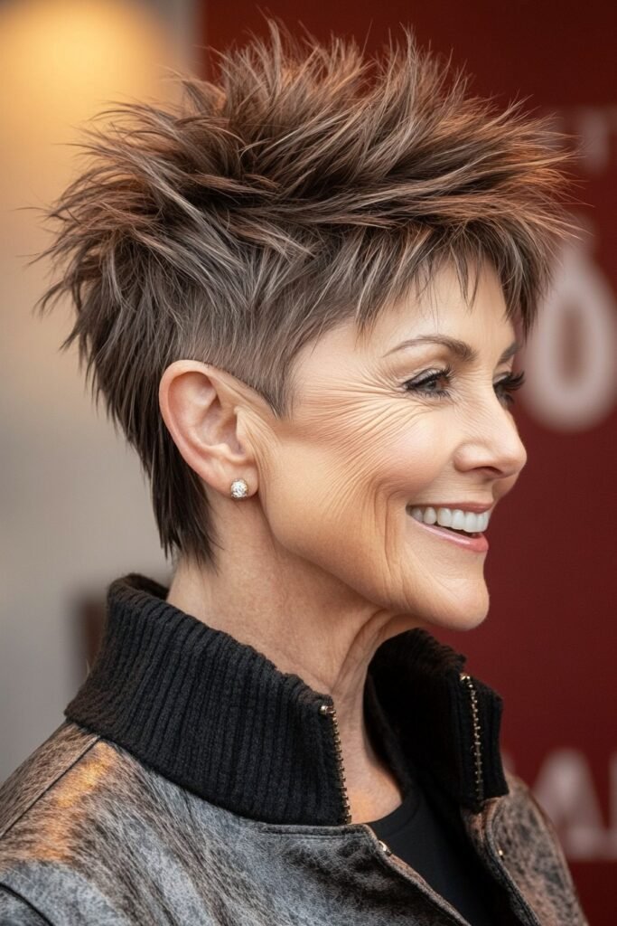 Spiky Layered Short Cut