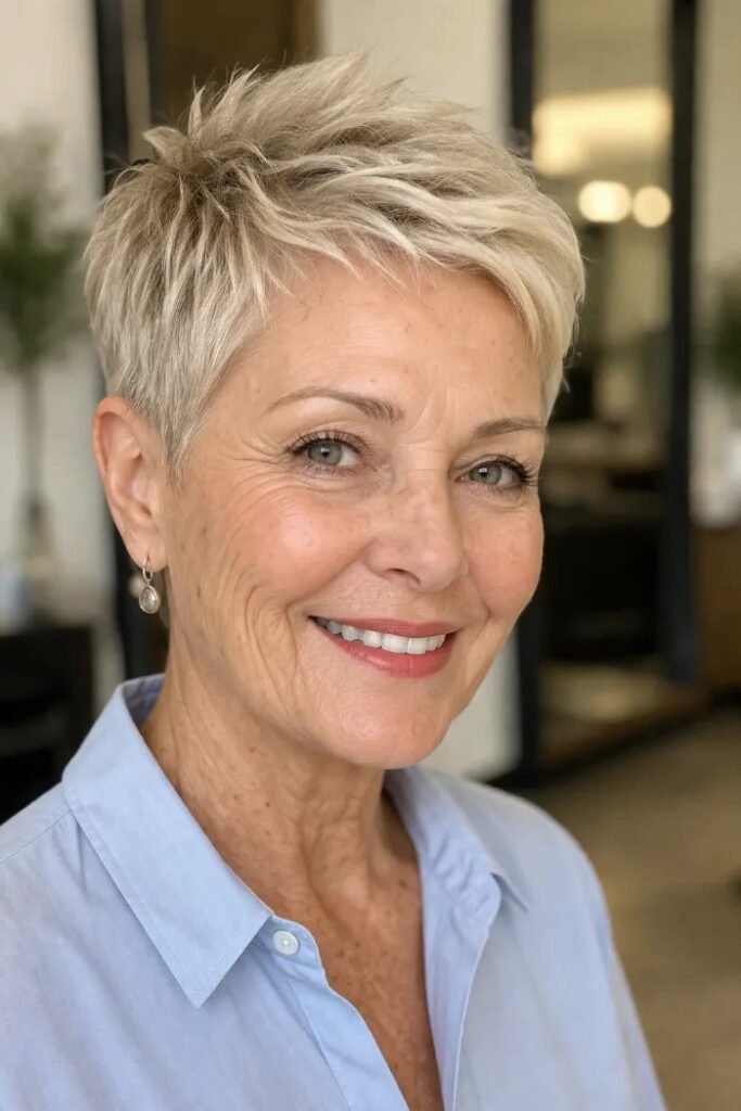 Spiky Pixie Cut