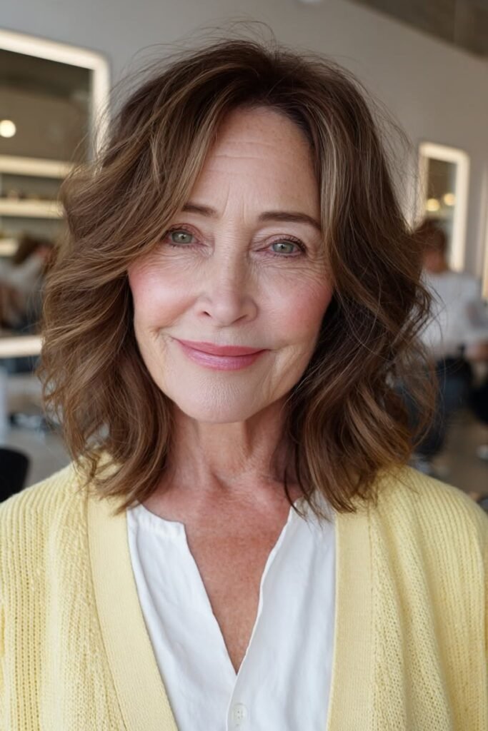 Textured Bob with Soft Waves