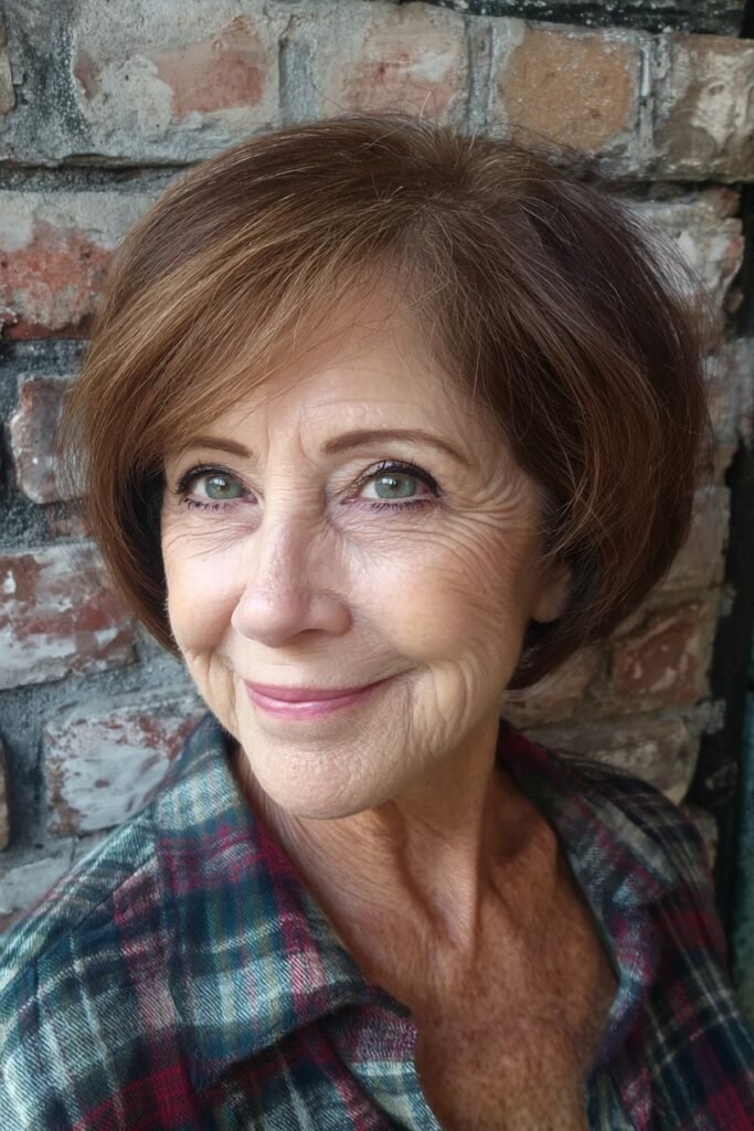 Textured Layered Bob with Soft Volume