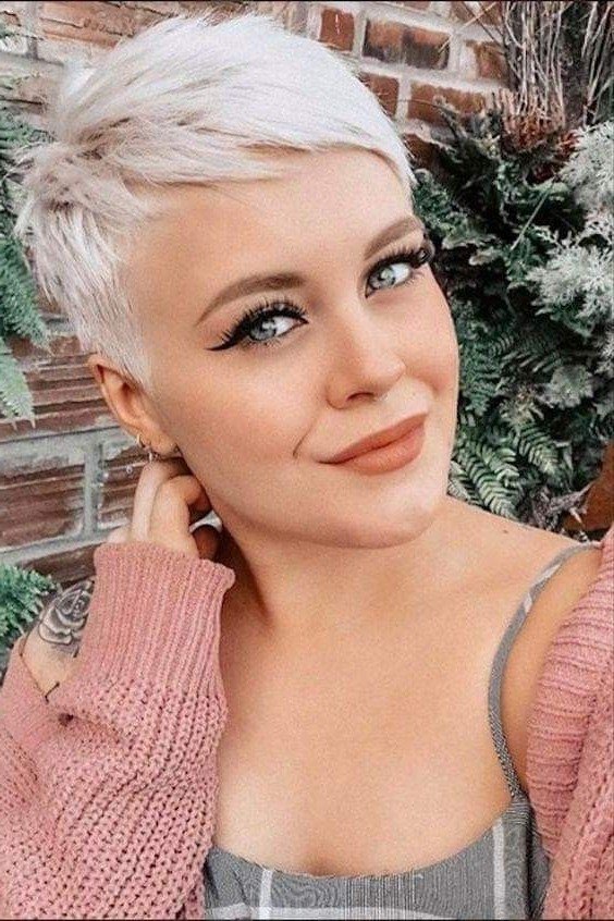 Textured Pixie Cut with Side-Swept Bangs