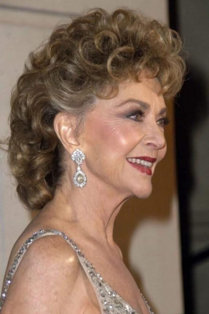 Voluminous Curly Updo