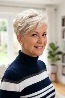 Voluminous Layered Pixie