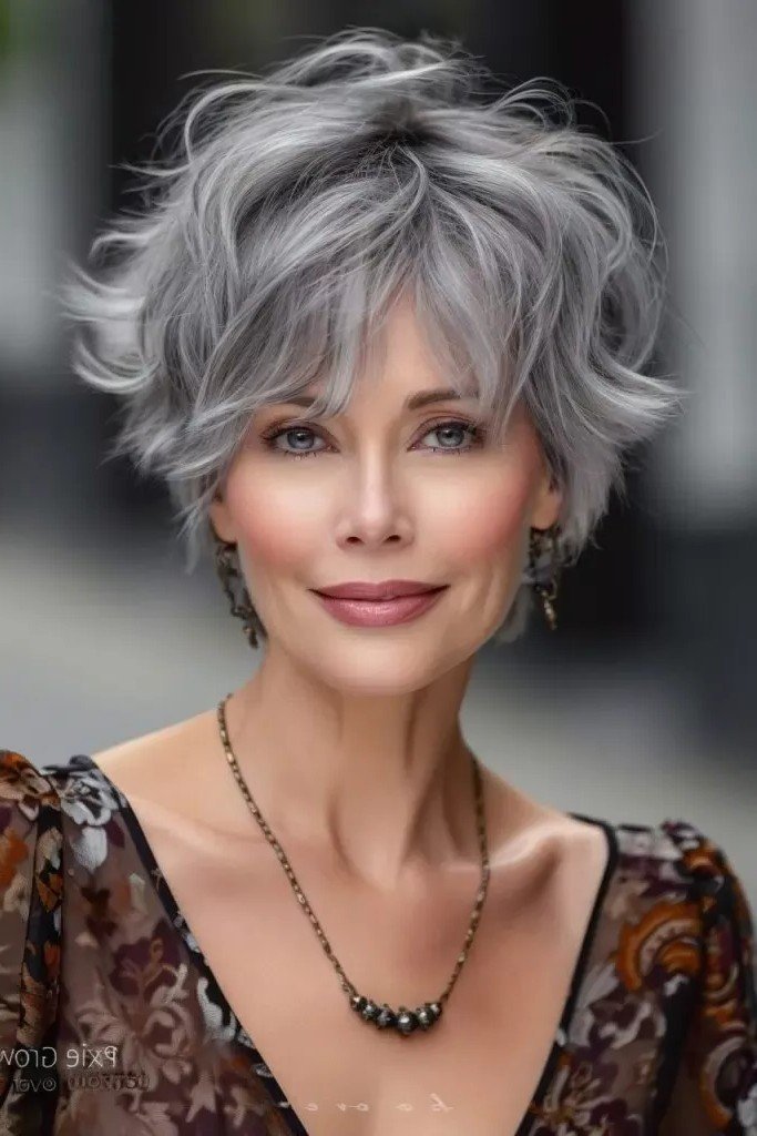 Voluminous Messy Sassy Cut