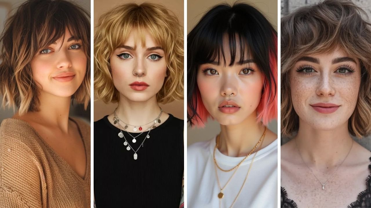 20 Bangs Hairstyles for Short Hair That Frame Your Face Perfectly