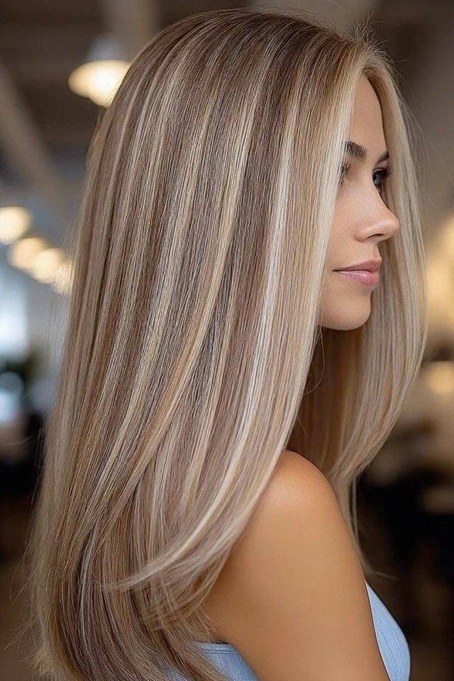Beige Blonde Balayage