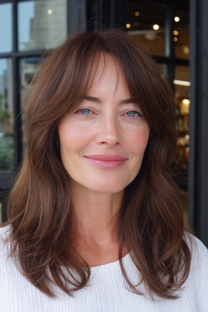 Blunt Bob with Soft Caramel Tones