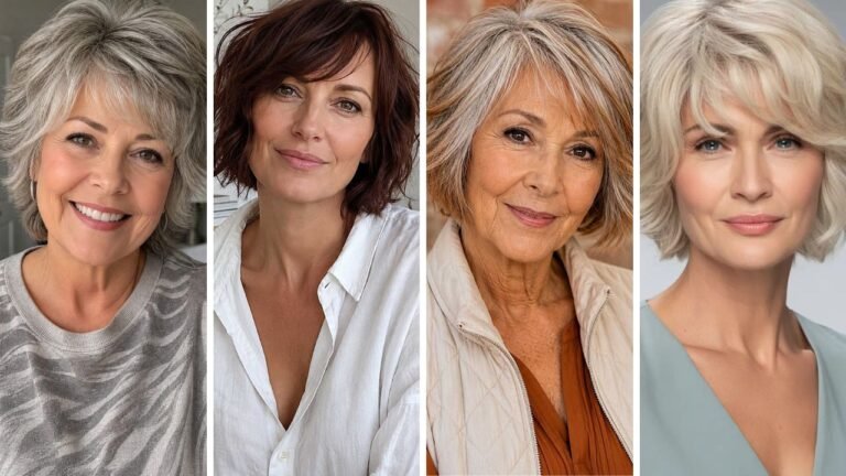 20 Choppy Bob Hairstyles for Women Over 60 That Boost Volume and Confidence