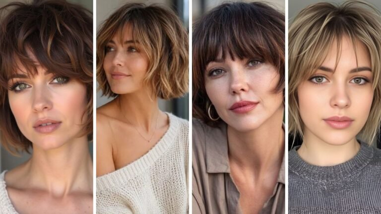 20 Stunning Choppy Bob With Bangs Ideas to Transform Your Look