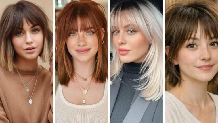 20 Haircuts for Thin Fine Hair with Bangs That Boost Volume and Confidence